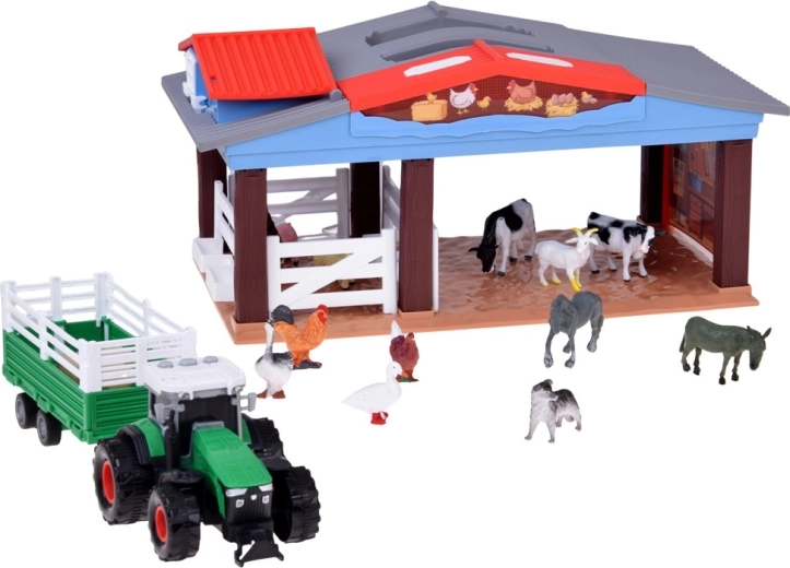 Farm with light and animal sounds