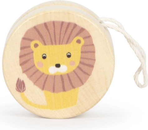 Wooden Yo-Yo with Lion Motif Small Foot