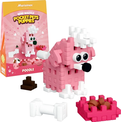 Mini Waffle Pocket Pets Building Set – Poodle