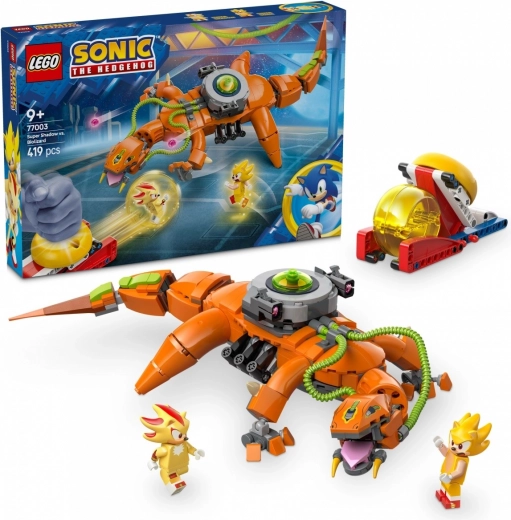 LEGO® Sonic the Hedgehog™ 77003 Super Shadow prieš Biolizard
