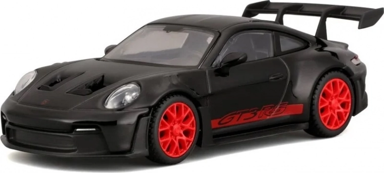 Metalinė automobilio modeliukas Bburago Porsche 911 RSR 1:43
