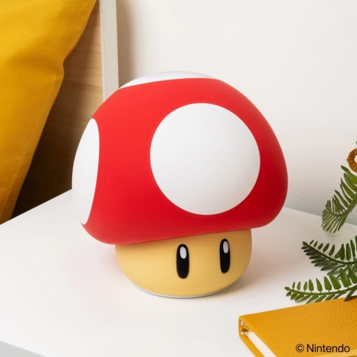 Super Mario SquishyGlo šviestuvas grybas