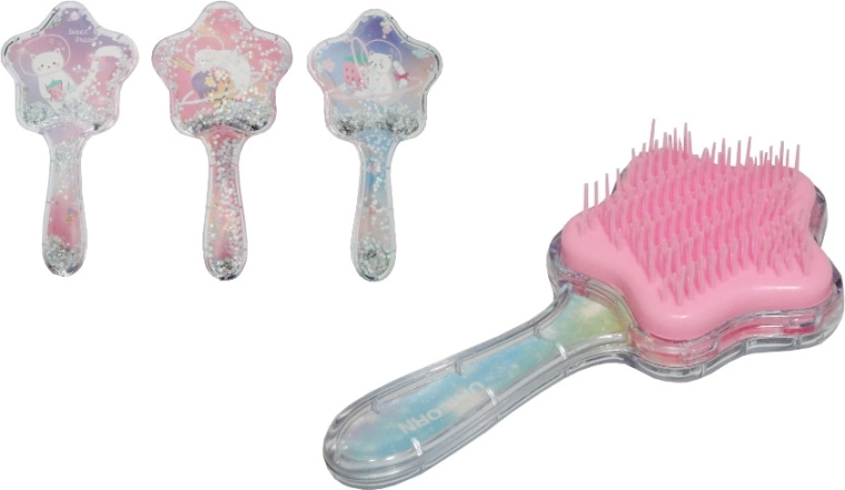 Star-Shaped Unicorn Hair Brush