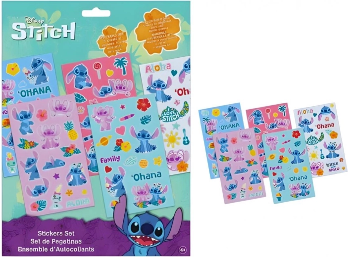 Lilo ir Stitch lipdukų rinkinys (100 vnt.) – 1 vnt.