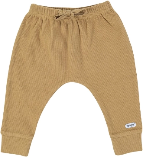Lodger medvilninės šiltos kelnės (jogger) Nomad Rib Honey, dydis 56