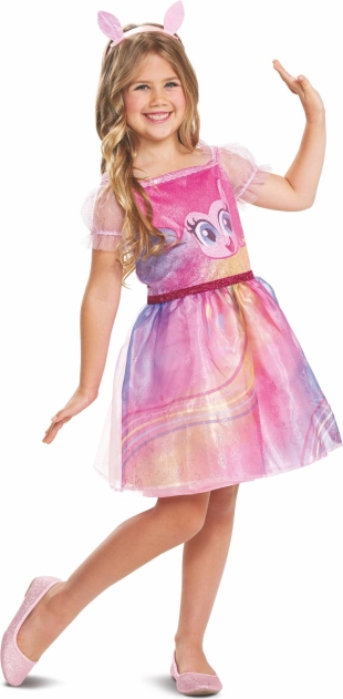 Pinkie Pie iš My Little Pony kostiumas vaikams 7–8 m.
