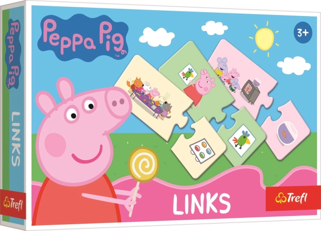 Dėlionės žaidimas „Kiaulytė Pepa“ 14 porų