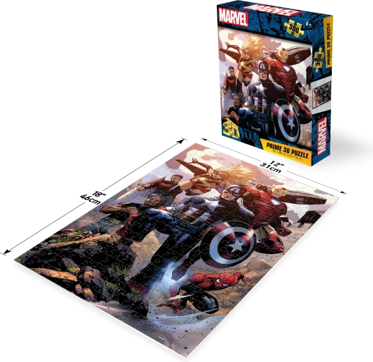 3D dėlionė MARVEL Avengers 300 detalių