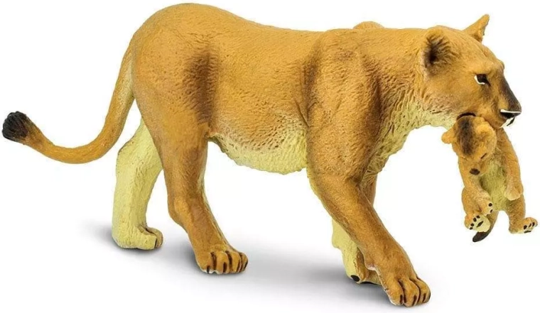 Liūtės su liūtuku figūrėlė Safari Ltd. – 1 vnt.