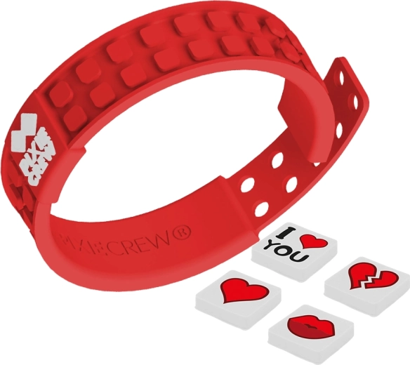 Pixie Crew romantic red pixel love bracelet
