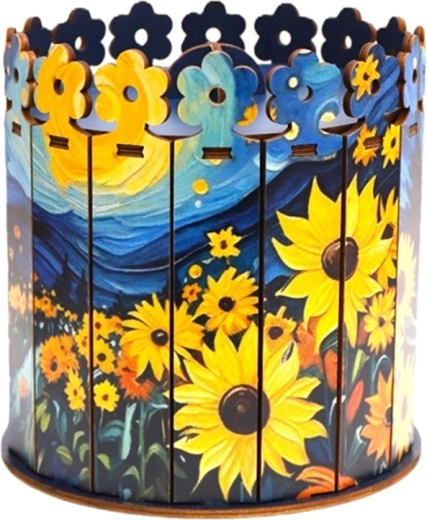 2Kids Toys wooden DIY box kit with sunflowers