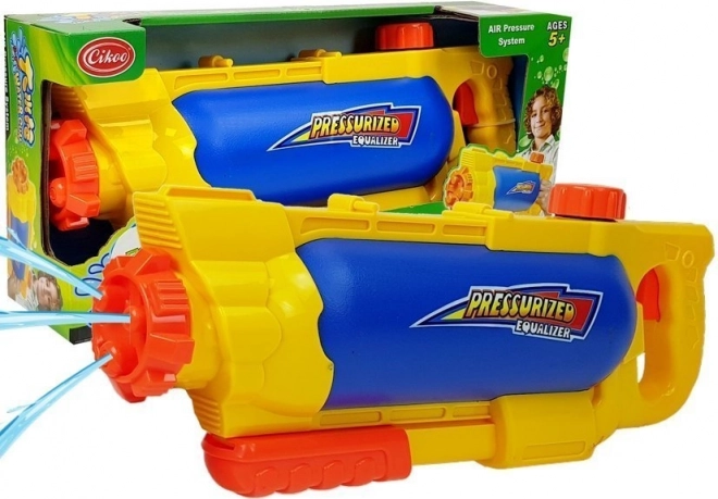 Children's Water Gun with 1450 ml Tank Yellow and Blue