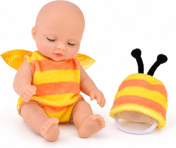 Removable bee costume