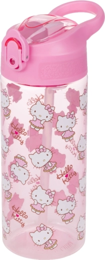 Tritaninė gertuvė su šiaudeliu Hello Kitty Sweet Leopard 500 ml BAAGL