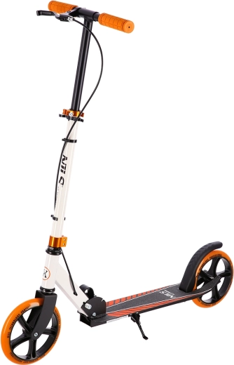 Paspirtukas NILS Extreme HM0107 baltai–oranžinis