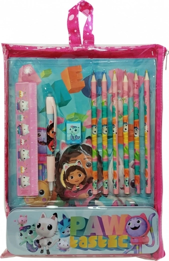 Rašymo rinkinys 12 vnt. GABBY'S DOLLHOUSE