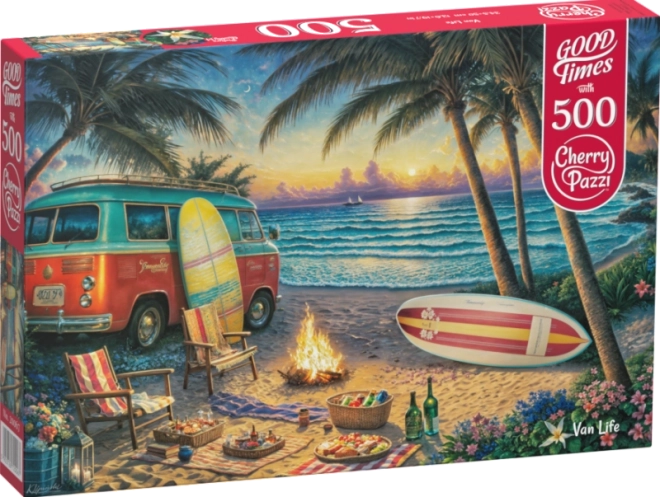 Puzzle Life in the Caravan 500 Pieces