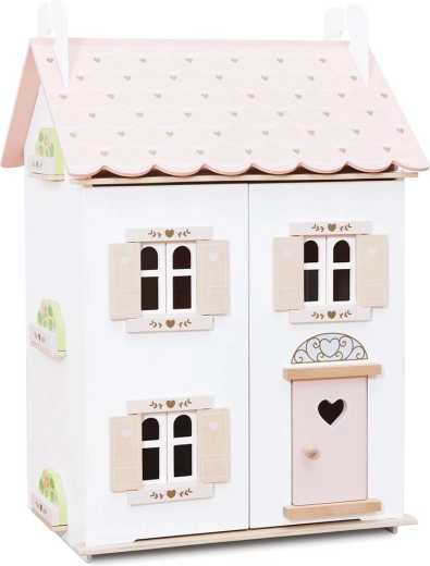 Le Toy Van medinis lėlių namelis Rose Heart
