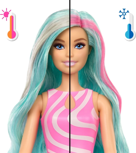 Hair color change in cold water