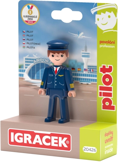 Efko Igráček pilotas – figūrėlė su priedais