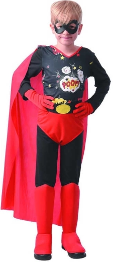 Carnival costume action hero in Spider-Man style size L (130–140 cm)