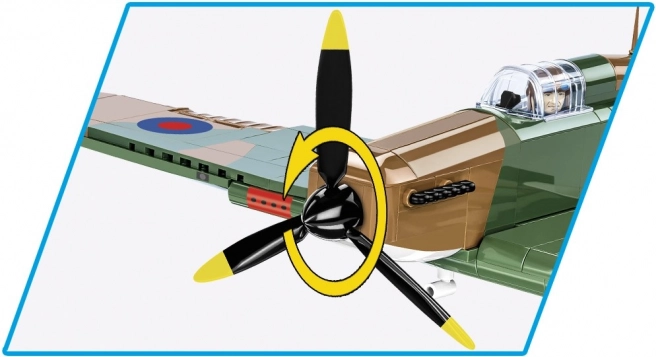 COBI Historical Collection Antrojo pasaulinio karo „Hawker Hurricane“ konstruktorius