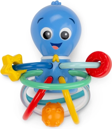 Kramtukas ir barškutis Baby Einstein Opus Shake & Soothe, 0 mėn.+
