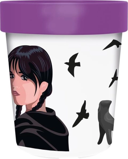 Puodelis su neslystančiu dugnu WEDNESDAY 260 ml