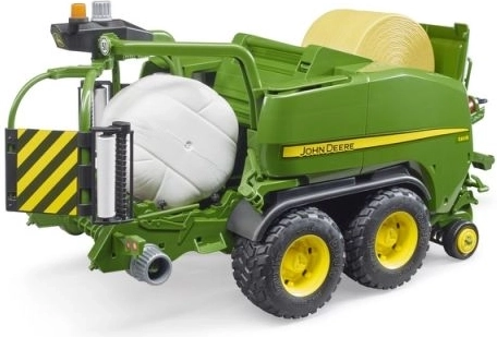 Bruder apvalių ryšulių presas John Deere C441R 1:16