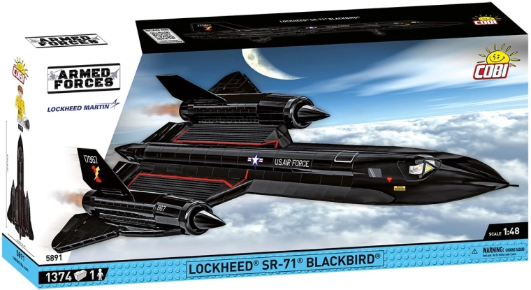 Cobi Armed Forces Lockheed SR-71 Blackbird konstruktorius 1:48
