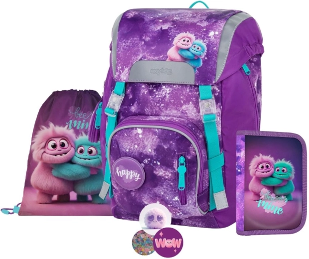Oxy sky monster mokyklinis rinkinys 4 vnt.