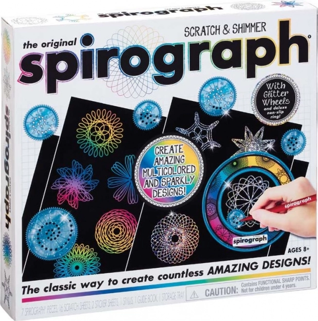 Spirograph Scratch & Shimmer