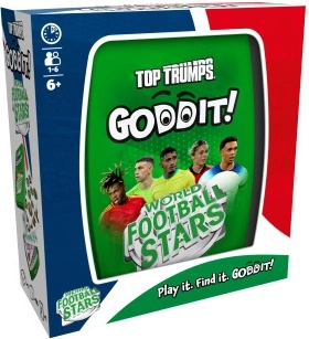 Goddit! World Football Stars – greitas kortų vakarėlių žaidimas