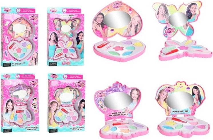 Kids’ Makeup Set in a Shaped Palette