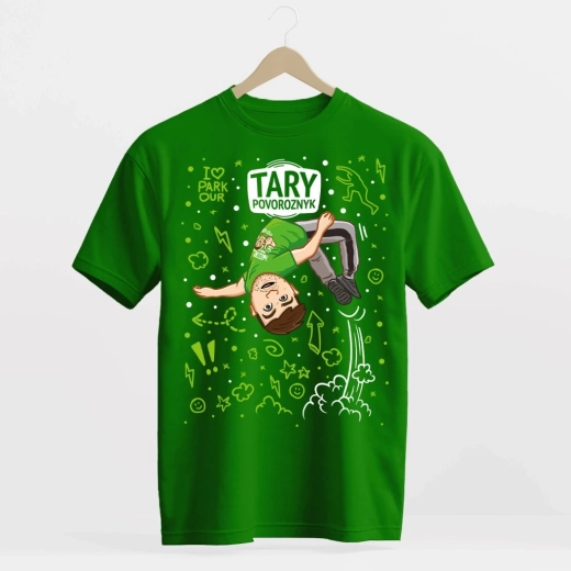 Tary Povoroznyk “Drink beko” green T-shirt (164–170)