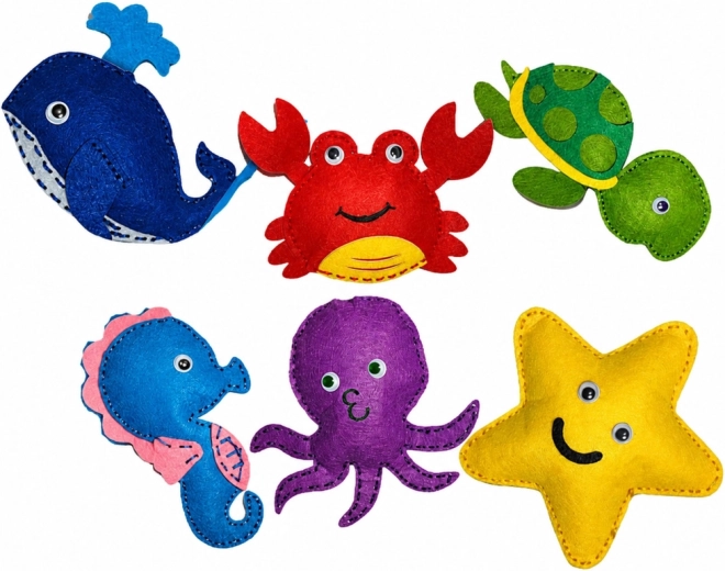 6 sea animals to sew