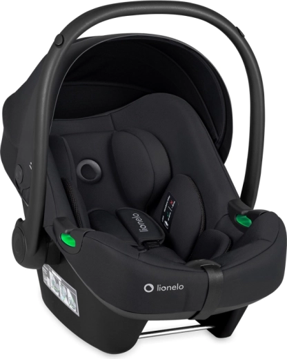 Vaikiška automobilinė kėdutė LIONELO Astrid i-Size 40–87 cm, Black Onyx