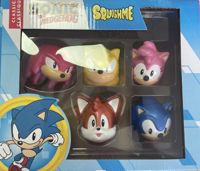 Mini SquishMe Sonic – kolekcinis 5 veikėjų rinkinys