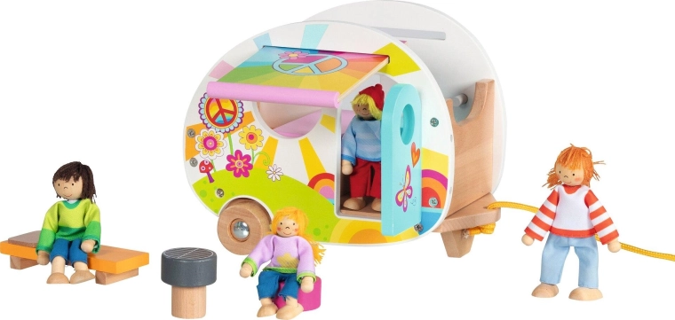 Medinis karavanas „Happy Campers“ Goki