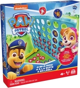 Paw Patrol keturi vienoje eilėje – šeimos stalo žaidimas