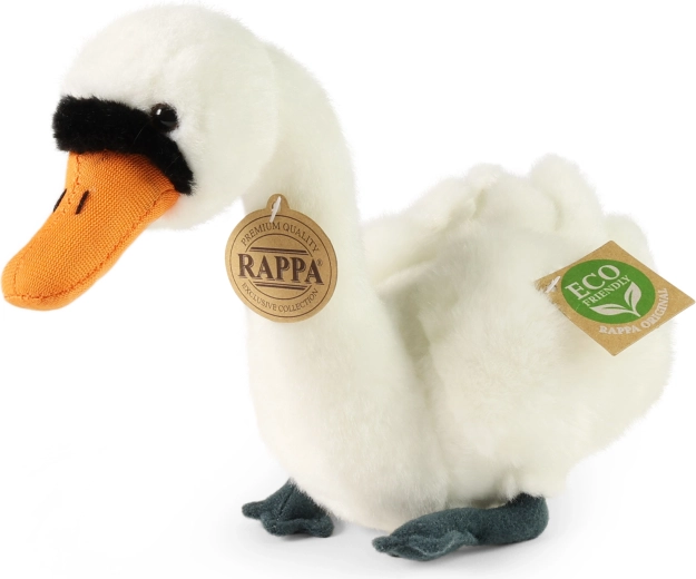 Plush Swan 20 cm eco friendly