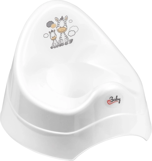 Maltex Zebra Potty White