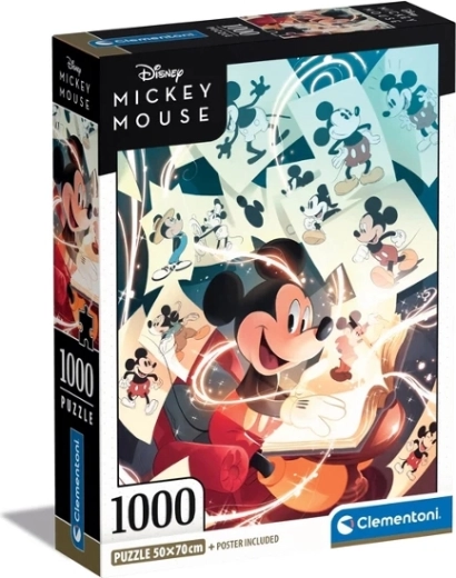 Dėlionė 1000 detalių MICKEY MOUSE Clementoni