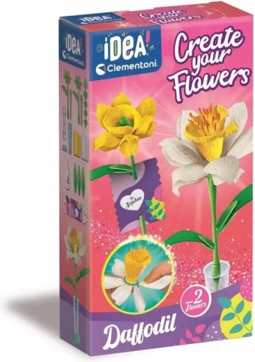 Mini gėlių fabrikėlis – narcizas nuo Clementoni