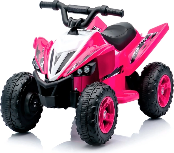 Chipolino elektrinis keturratis ATV Kids Rider rožinis