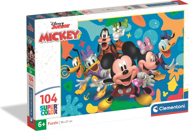Clementoni puzzle 104 pieces Disney MICKEY AND FRIENDS