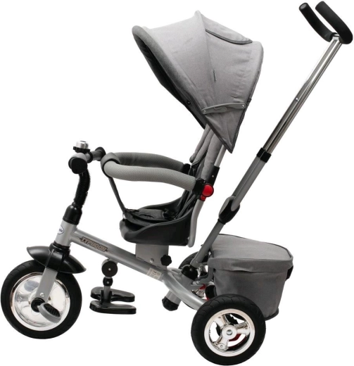 Smooth ride without inflation thanks to rubber wheels