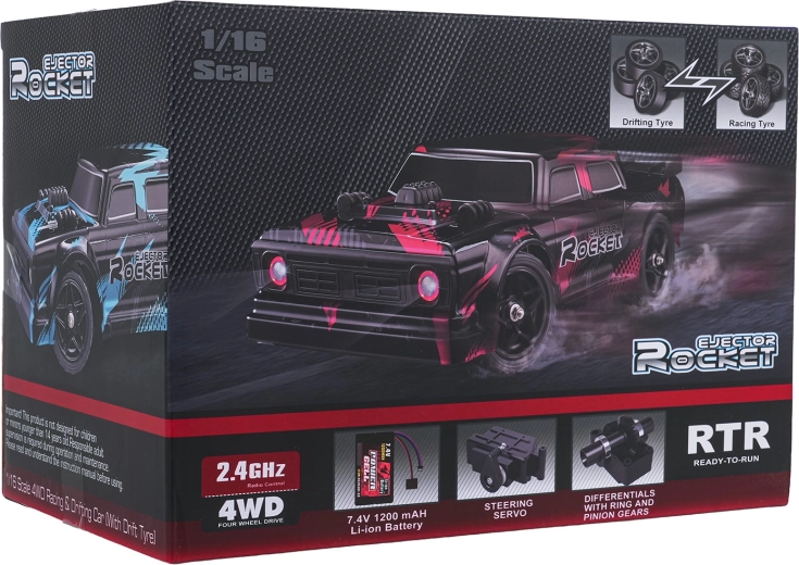ROCKET RC drift car with 4×4 drive