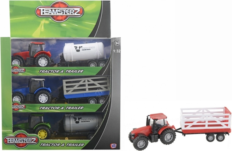 Teamsterz Tractor with Flatbed or Tanker 1:32