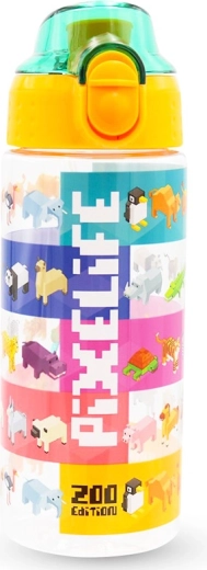 Pixel Zoo 500 ml water bottle